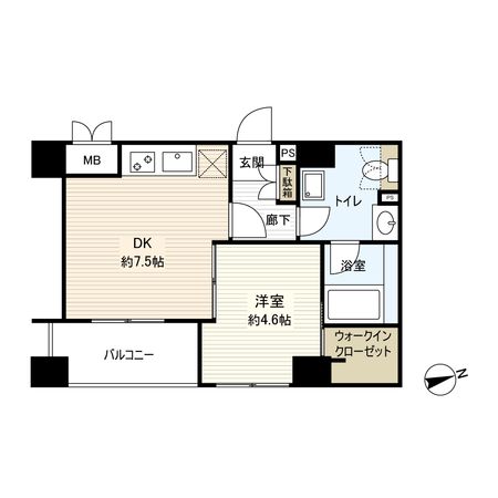 レヴィ亀戸 間取図(平面図) 間取図(平面図)
