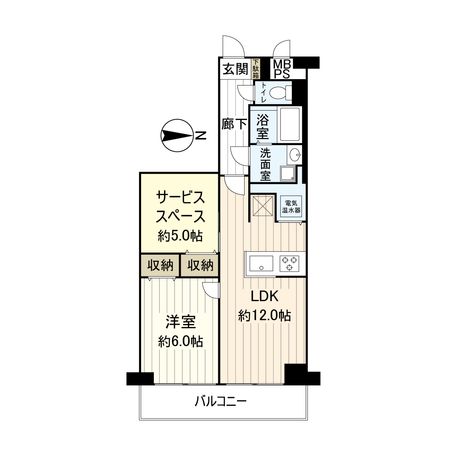 洋伸東大島マンション 間取図(平面図) 洋伸東大島マンション 間取図(平面図)