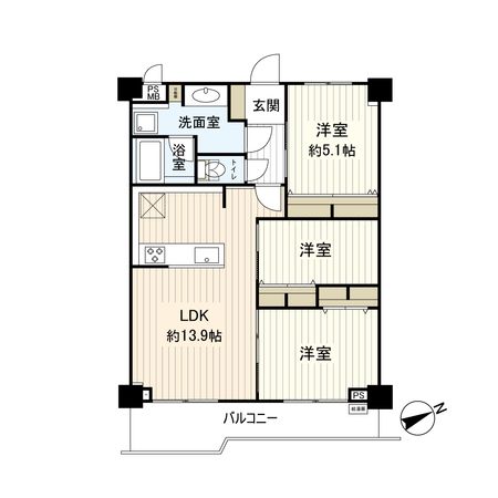 亀戸センタープラザ 間取図(平面図) 間取図(平面図)