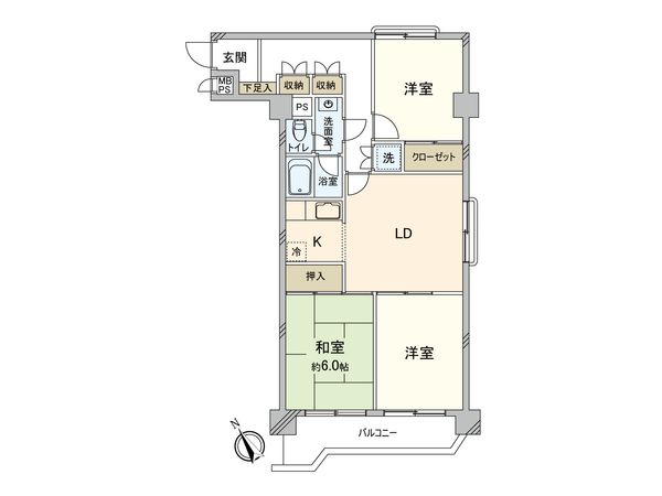 間取図(平面図)