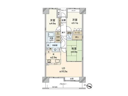 間取図(平面図)