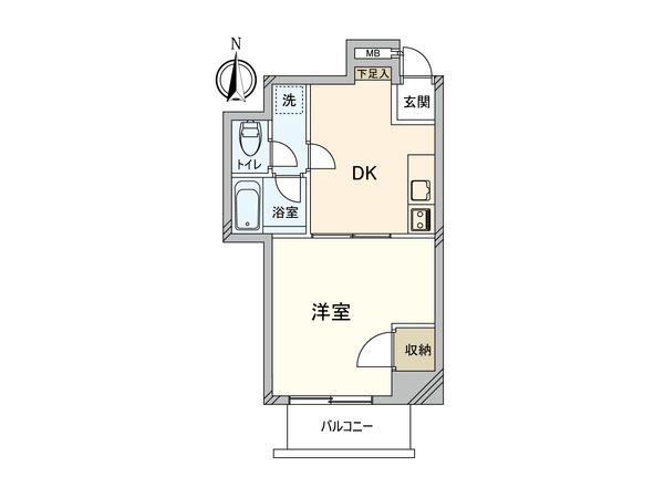 北斗スターマンション亀戸 間取図(平面図)