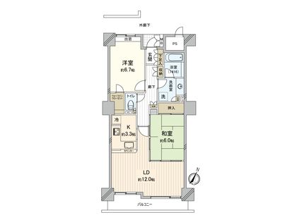 間取図(平面図)