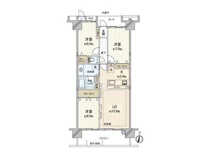 間取図(平面図)