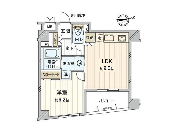 レヴィ亀戸 間取図(平面図) レヴィ亀戸 間取図(平面図)