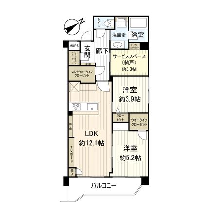 トーア平井マンション 間取図(平面図) トーア平井マンション 間取図(平面図)
