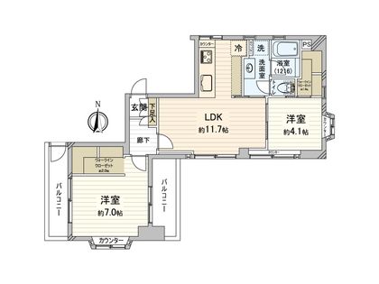 間取図(平面図)