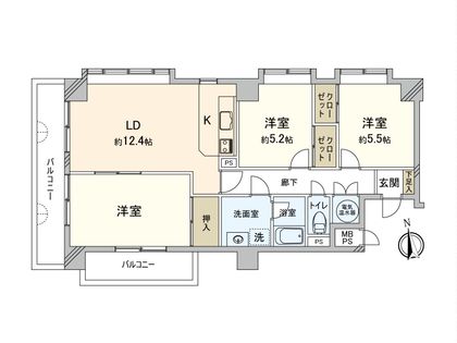 間取図(平面図)