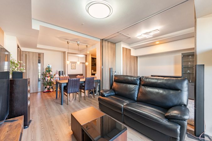 プラウドタワー亀戸クロス ゲートタワー リビング