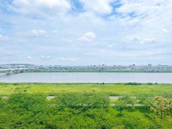 さくらマンション小松川 バルコニーからの眺望