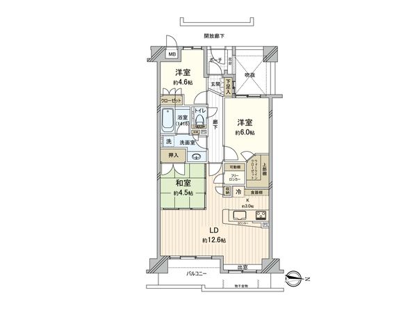 間取図(平面図)