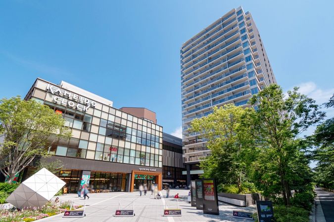 プラウドタワー亀戸クロス ゲートタワー 外観