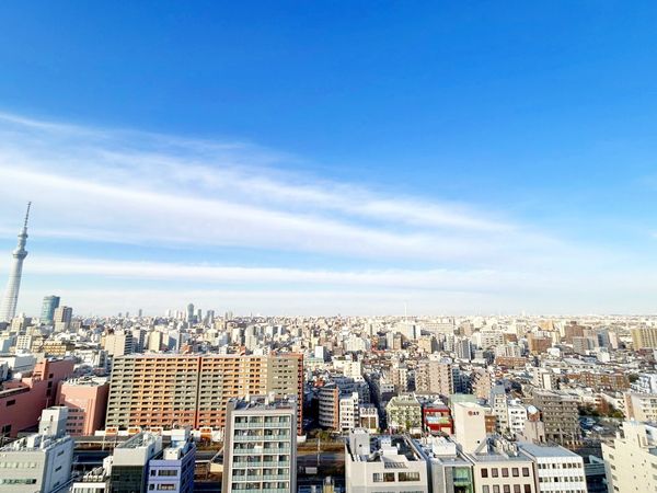プラウドタワー亀戸クロス ゲートタワー 眺望 プラウドタワー亀戸クロス ゲートタワー 眺望