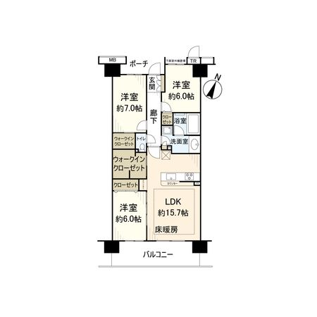 間取図(平面図)
