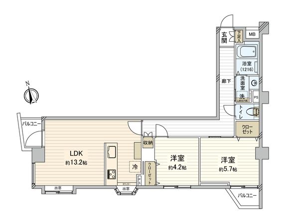 間取図(平面図)