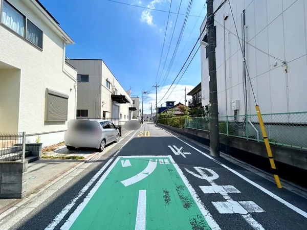 前面道路