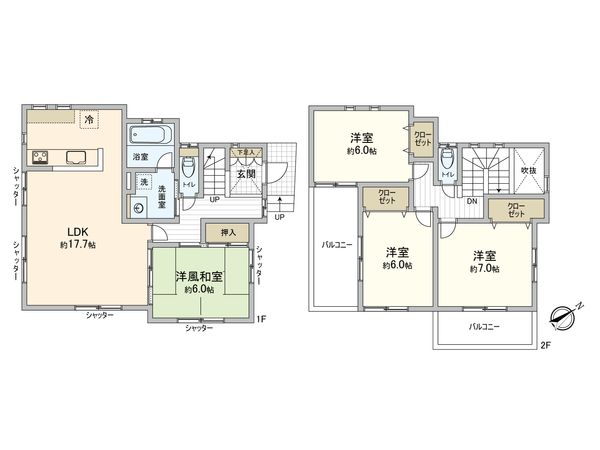 間取図(平面図)