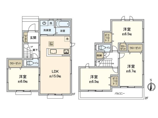 間取図(平面図)