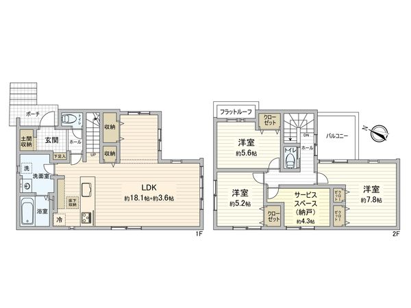 間取図(平面図)