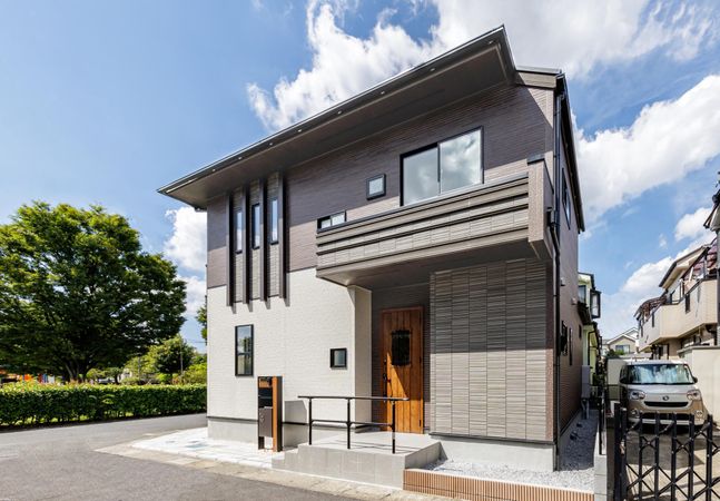 草加市新栄2丁目 新築戸建 外観