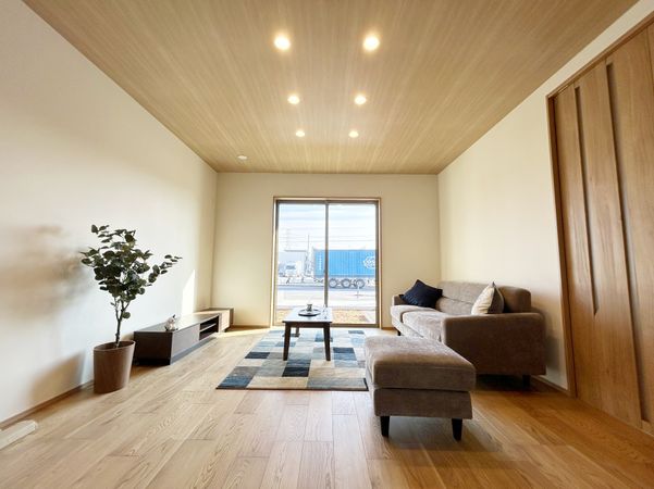 八潮市大字垳 新築戸建 リビング