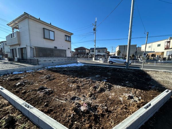 草加市新善町 新築戸建 外観