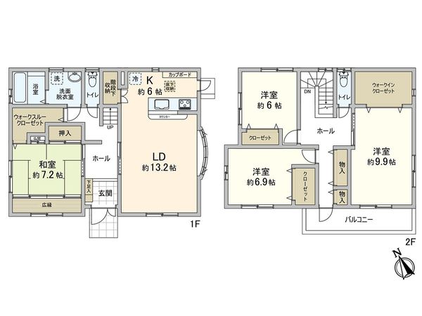 川口市元郷4丁目 間取図(平面図)