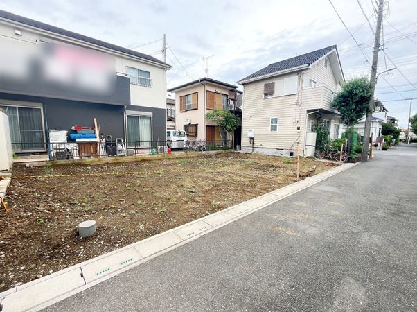 草加市清門1丁目 新築戸建 現地写真（令和6年6月下旬撮影）