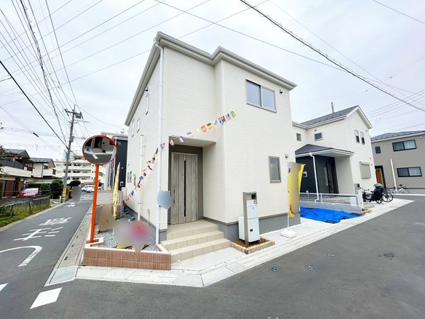 草加市草加3丁目 新築戸建8号棟 外観