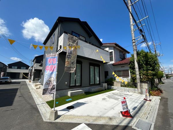 草加市八幡町 新築戸建 外観 草加市八幡町 新築戸建 外観