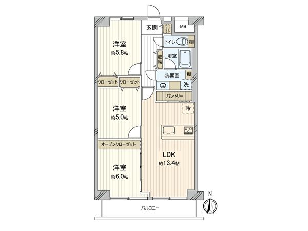 間取図(平面図)