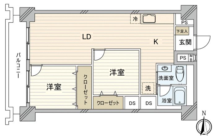 ウインザーハイム西川口 間取図(平面図)