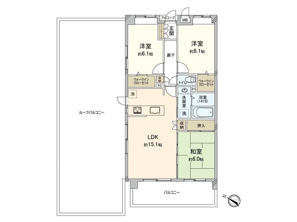 間取図(平面図)