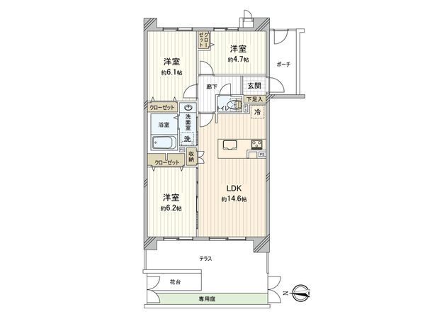 間取図(平面図)