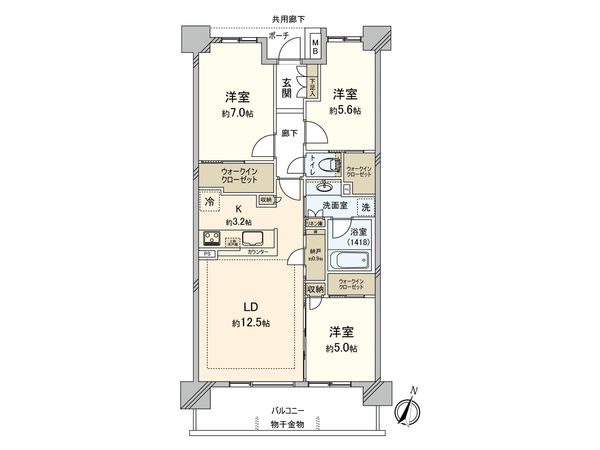 シティテラス草加松原ガーデンズ 間取図(平面図) シティテラス草加松原ガーデンズ 間取図(平面図)