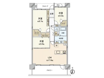 間取図(平面図)