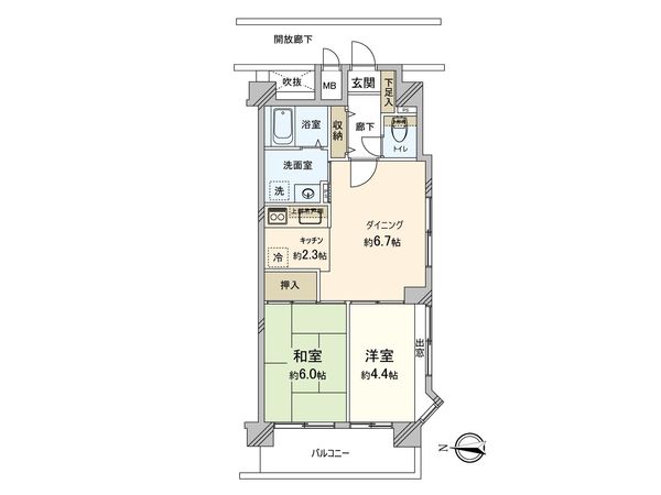 間取図(平面図)