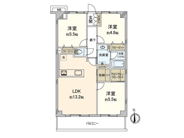 間取図(平面図)