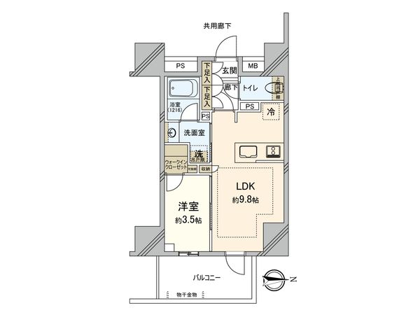 ネベル草加アートフィロス 間取図(平面図) 間取図(平面図)