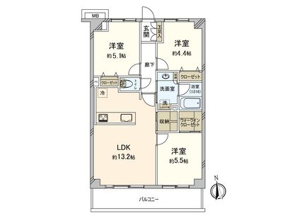 間取図(平面図)