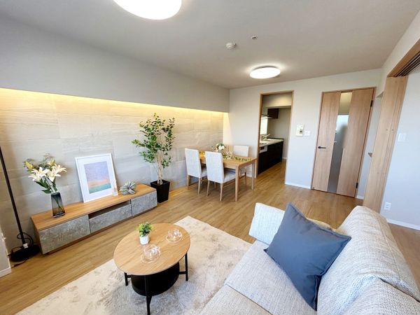 谷塚コリーナ・ライオンズタワー谷塚 リビング