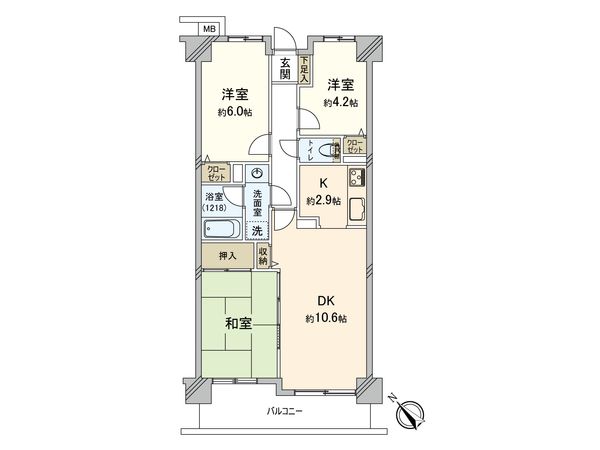 間取図(平面図)