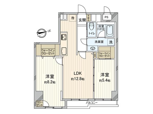 グランドハイツ氷川 間取図(平面図) グランドハイツ氷川 間取図(平面図)