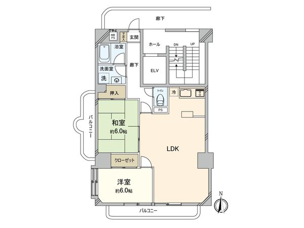 メゾン永大 間取図(平面図) 間取図(平面図)