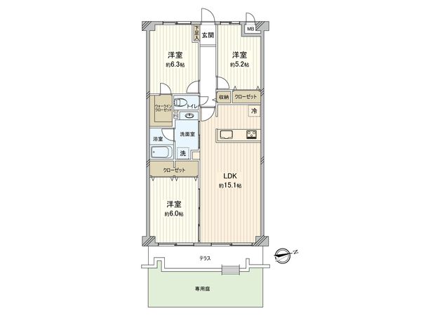 間取図(平面図)