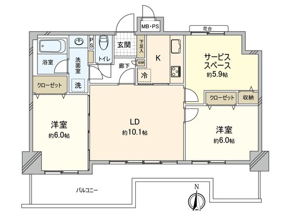 間取図(平面図)