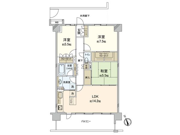 間取図(平面図)