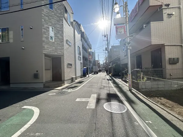 前面道路