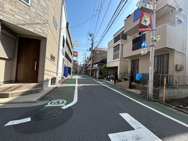 品川区小山2丁目 土地 前面道路含む外観 品川区小山2丁目 土地 前面道路含む外観