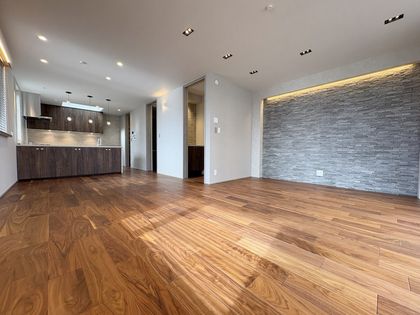 目黒区洗足1丁目 新築戸建(借地) A号棟 リビング